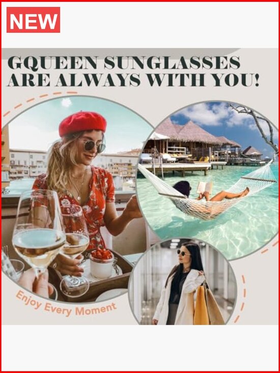 Retro Round Polarized Sunglasses Spring Hinge Metal Frame Oval Sun Glasses main image 4